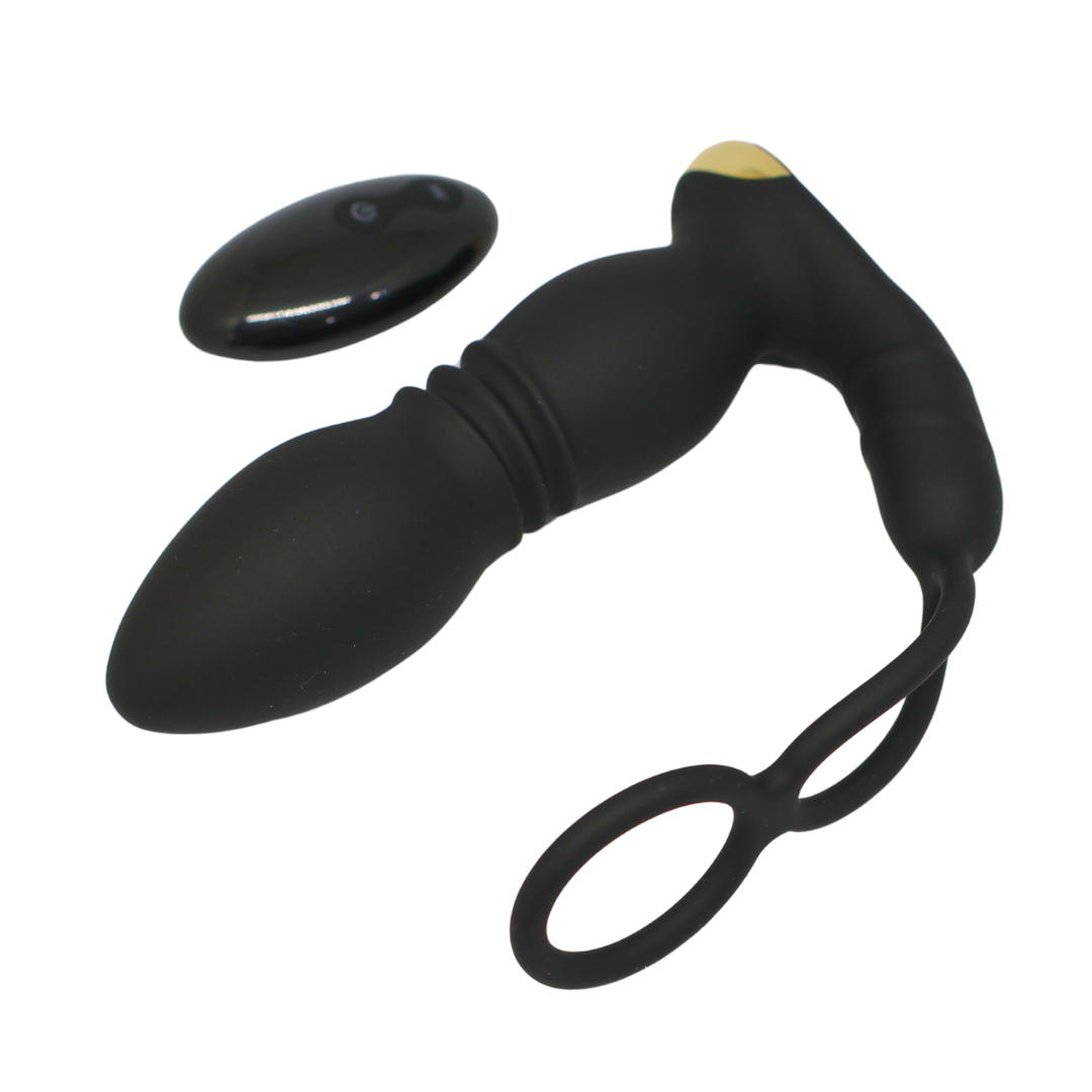 Anal plug with Cock ring